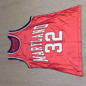 Vintage Dodger Maryland Terrapins basketball jersey #32 size large